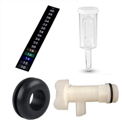 30L Fermenter Kit with Tap, Airlock and Grommet