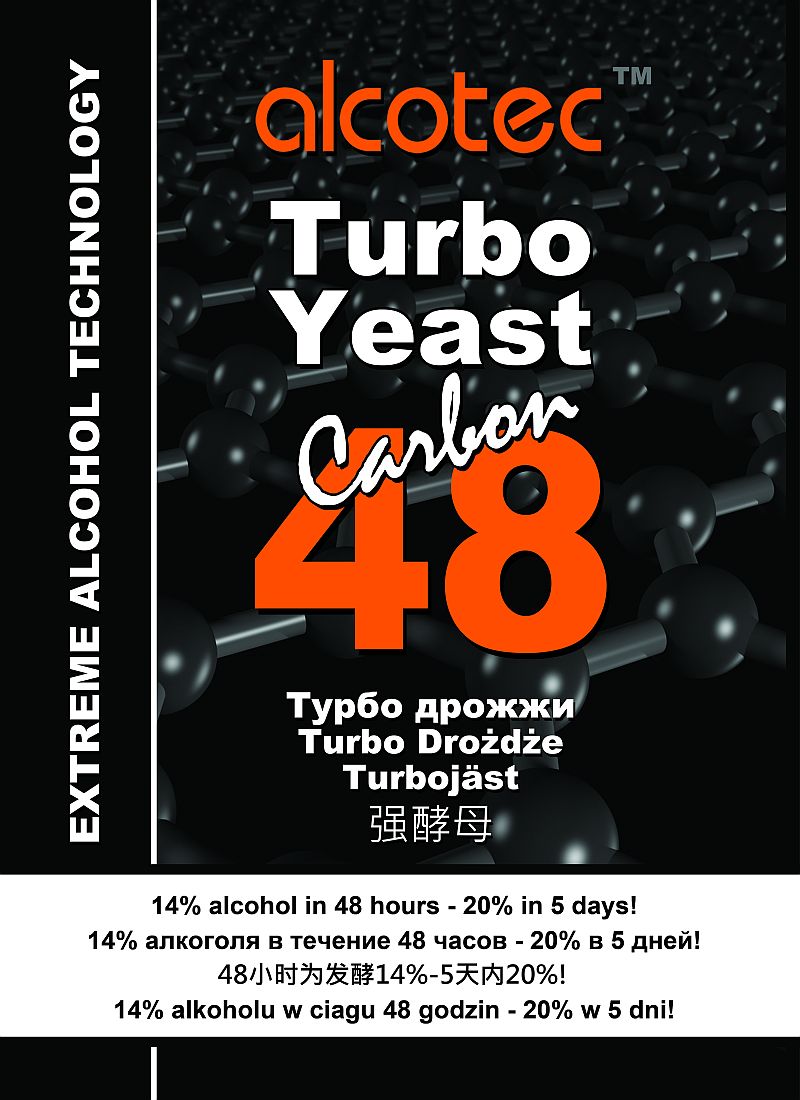 Alcotec 48hr Carbon Turbo Yeast