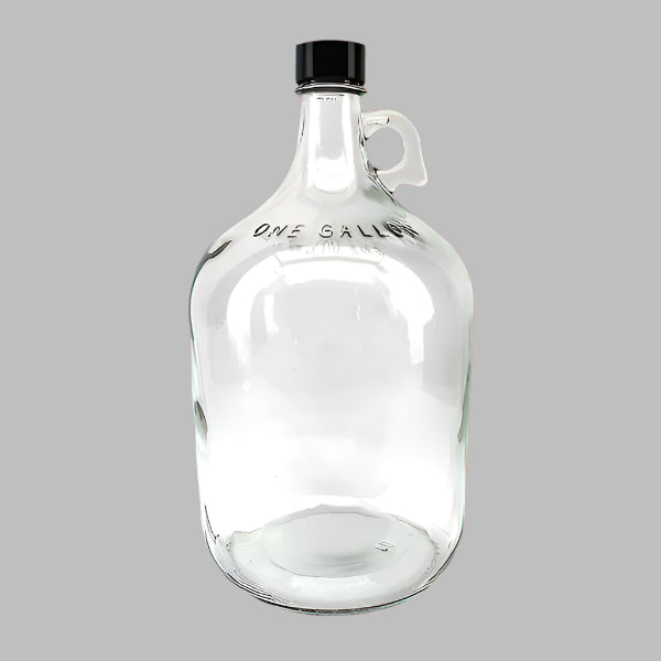 4L Demijohn - Clear Glass Bottle (1 gallon)