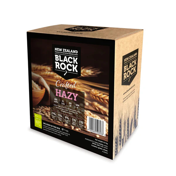 Black Rock Crafted Hazy (Bag in Box) 4.5kg