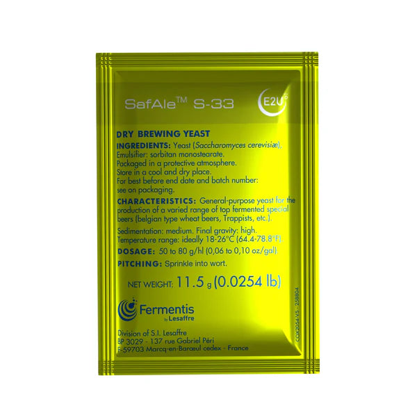 Fermentis Safale S-33