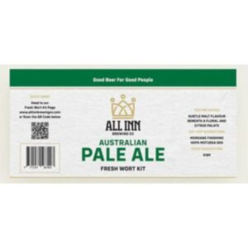 All Inn Brewing Fresh Wort Kit - Australian Pale Ale (in store pick up only)