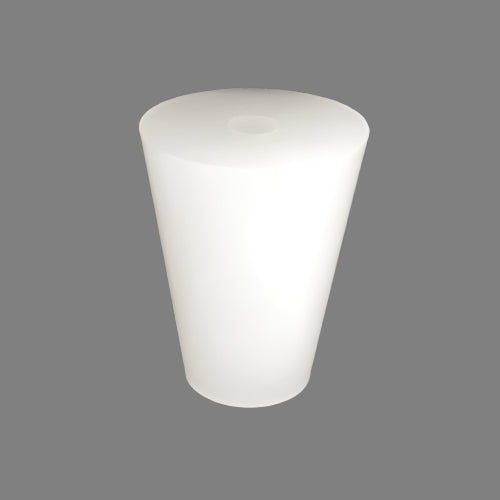 Silicone Bung 20mm x 36mm Bored - Fits 23L Carboys