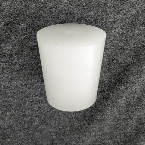 Silicone Bung 32mm x 48mm Bored - Fits 3L & 5L Erlenmeyer Flask