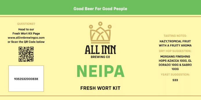All Inn Brewing Fresh Wort Kits