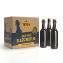 Mangrove Jack's Amber Flip Top Bottles - 750ml (box of 12)