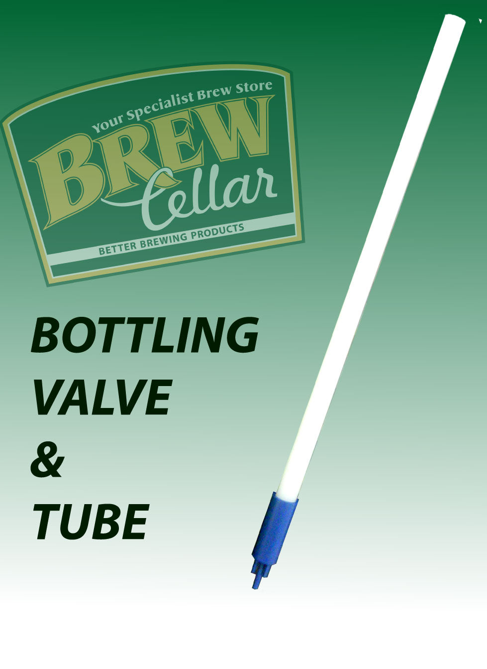 Bottling Valve with Tube and Spring