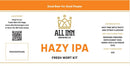 All Inn Brewing FWK - Hazy IPA (in store pick up only)