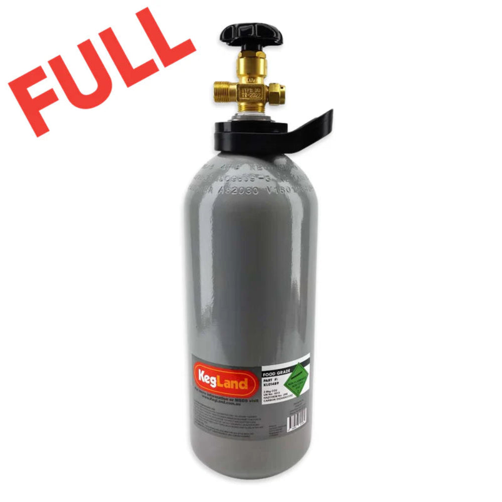2.6kg CO2 Gas Cylinder (FULL) In store pick up only