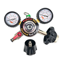 Type 30 - MK5 CO2 Regulator - Tool-Free - Dual Gauge (4.5bar PRV & 65psi Gauge)