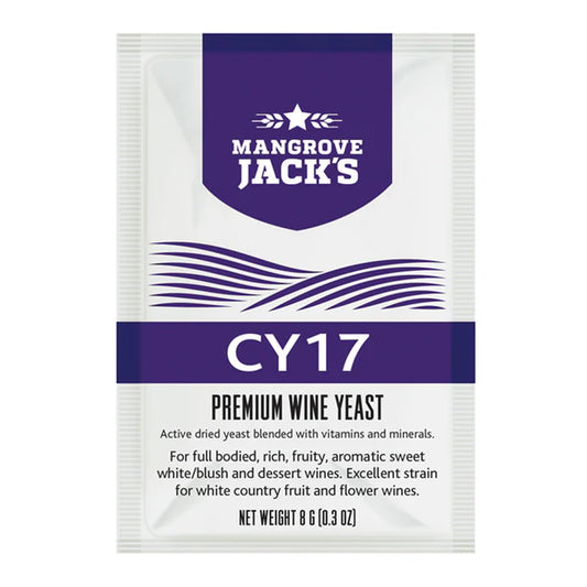 Mangrove Jack's CY17 Premium Wine Yeast 8g