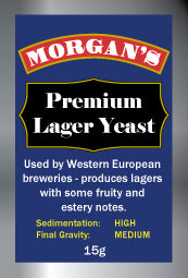 Morgans Premium Lager Yeast