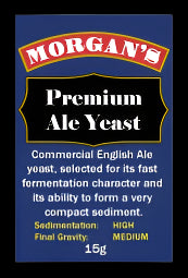 Morgans Premium Ale Yeast 15g