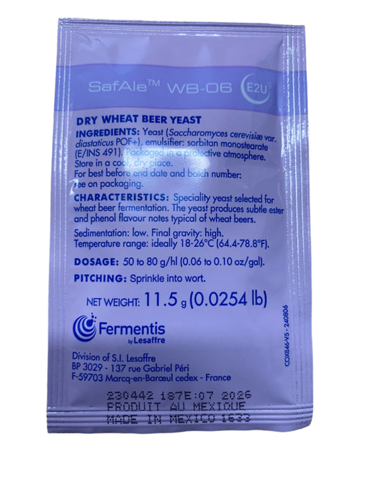 Fermentis SafAle WB-06 Dry Wheat Beer Yeast