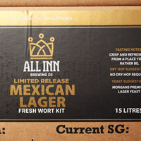 All Inn Brewing Fresh Wort Kit - Limited Release Mexican Lager (in store pick up only)