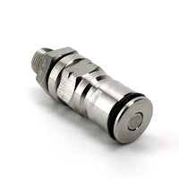 Gas Ball Lock Post with 1/4inch bulkhead assembly
