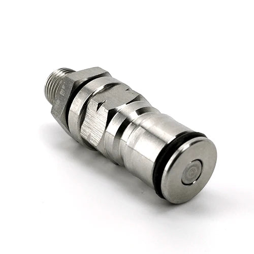 Gas Ball Lock Post with 1/4inch bulkhead assembly