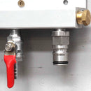 Gas Ball Lock Post with 1/4inch bulkhead assembly