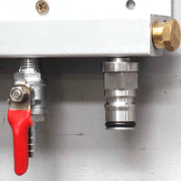 Gas Ball Lock Post with 1/4inch bulkhead assembly