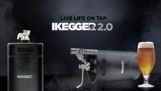 I Kegger 2.0 Mini Keg 2.0 ltr Black | Keg + Tap + Gas