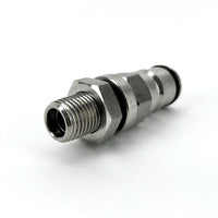 Liquid Ball Lock Post with 1/4inch bulkhead assembly