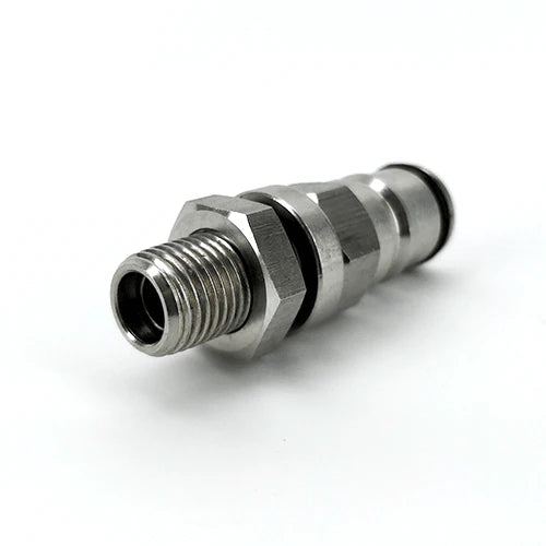 Liquid Ball Lock Post with 1/4inch bulkhead assembly