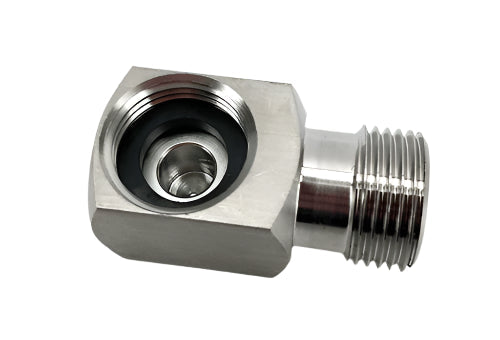 Stainless Steel Low Profile Elbow for Keg Coupler