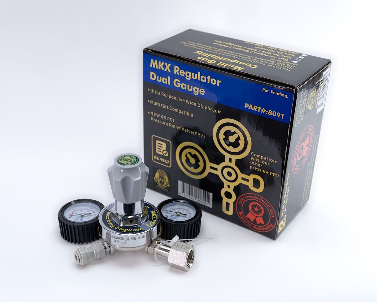 Keg King MKX CO2 Regulator
