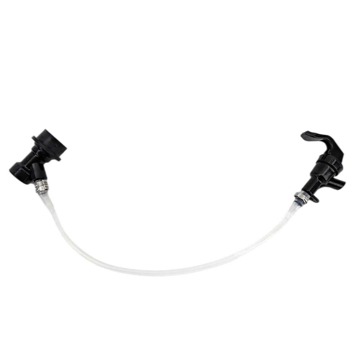 Bronco or Picnic Party Tap with quick disconnect (beer line and clamps ...